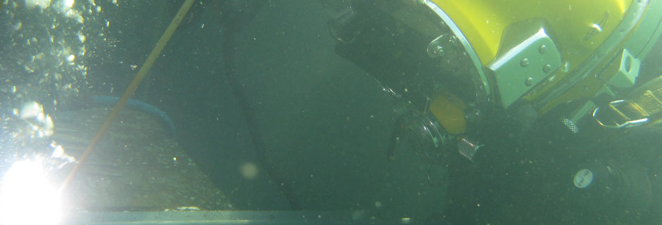 Storm Marine ehvervsdykkeri - svejsning