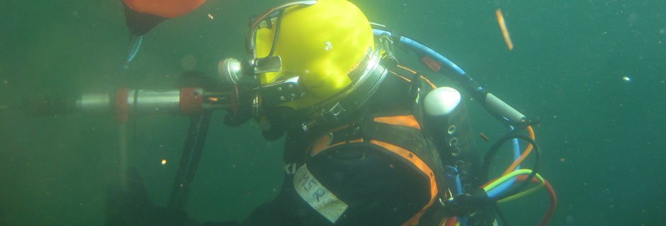 Storm Marine ehvervsdykkeri - boring